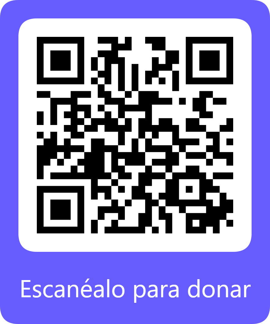 QR de donación